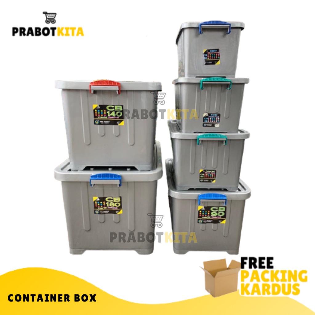 Jual Container Box Serbaguna - MKW / Box Container Plastik Dengan Roda ...