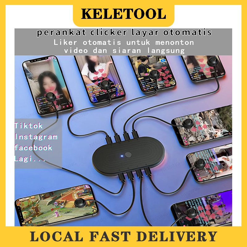 Jual Clicker Otomatis Layar / Auto Clicker Tapper 8 perangkat yang ...