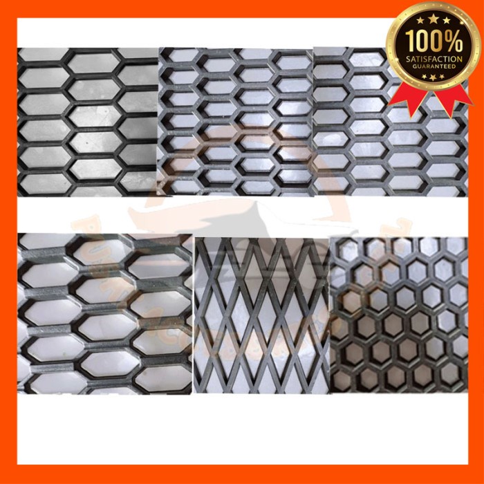 Jual Car Grill Mesh Mesh Grill Sheet Grill Bumper, FULL