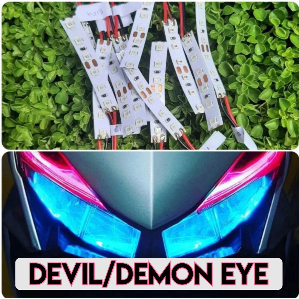Jual Lampu Led Demon Eye Motor 12V Led Devil Eye 3Titik 6Titik | Shopee ...