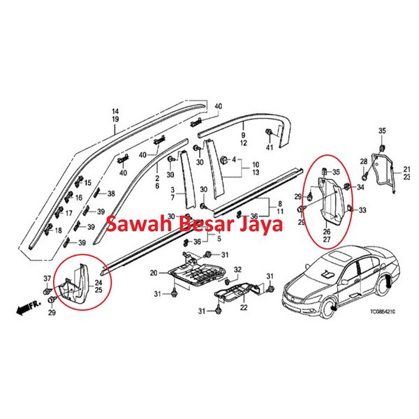 Jual Mud Guard Mudguard Karet Karpet Kepet Atau Penahan Lumpur Roda