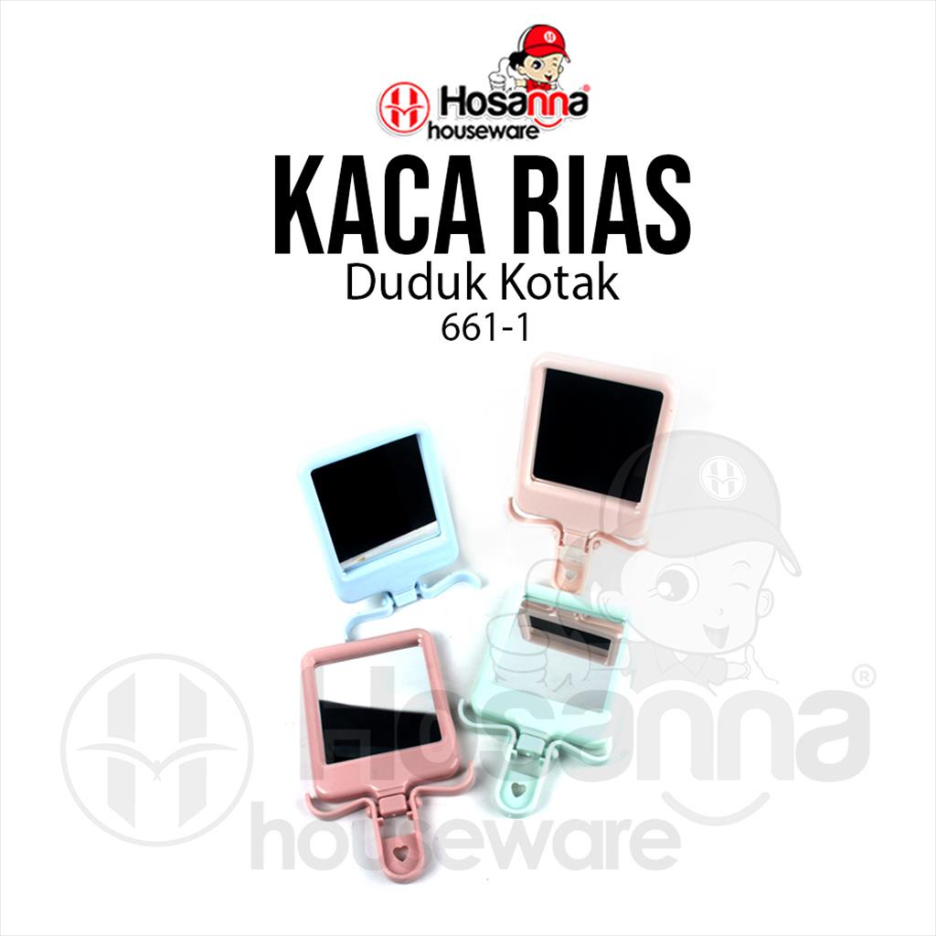 Jual Kaca Rias Makeup Portable / Cermin Lipat Duduk Beauty | Shopee ...