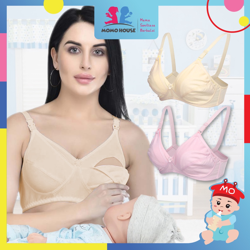 Jual MOMO HOUSE Bra Menyusui Bh Menyusui breastfeeding bra ibu hamil