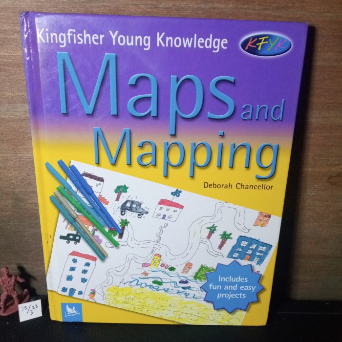 Jual maps and mapping kingfisher young knowledge bahasa Inggris HC 47 