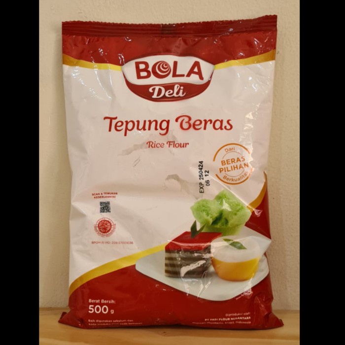 Jual Tepung Beras Bola Deli G Rice Flour Gram Shopee Indonesia