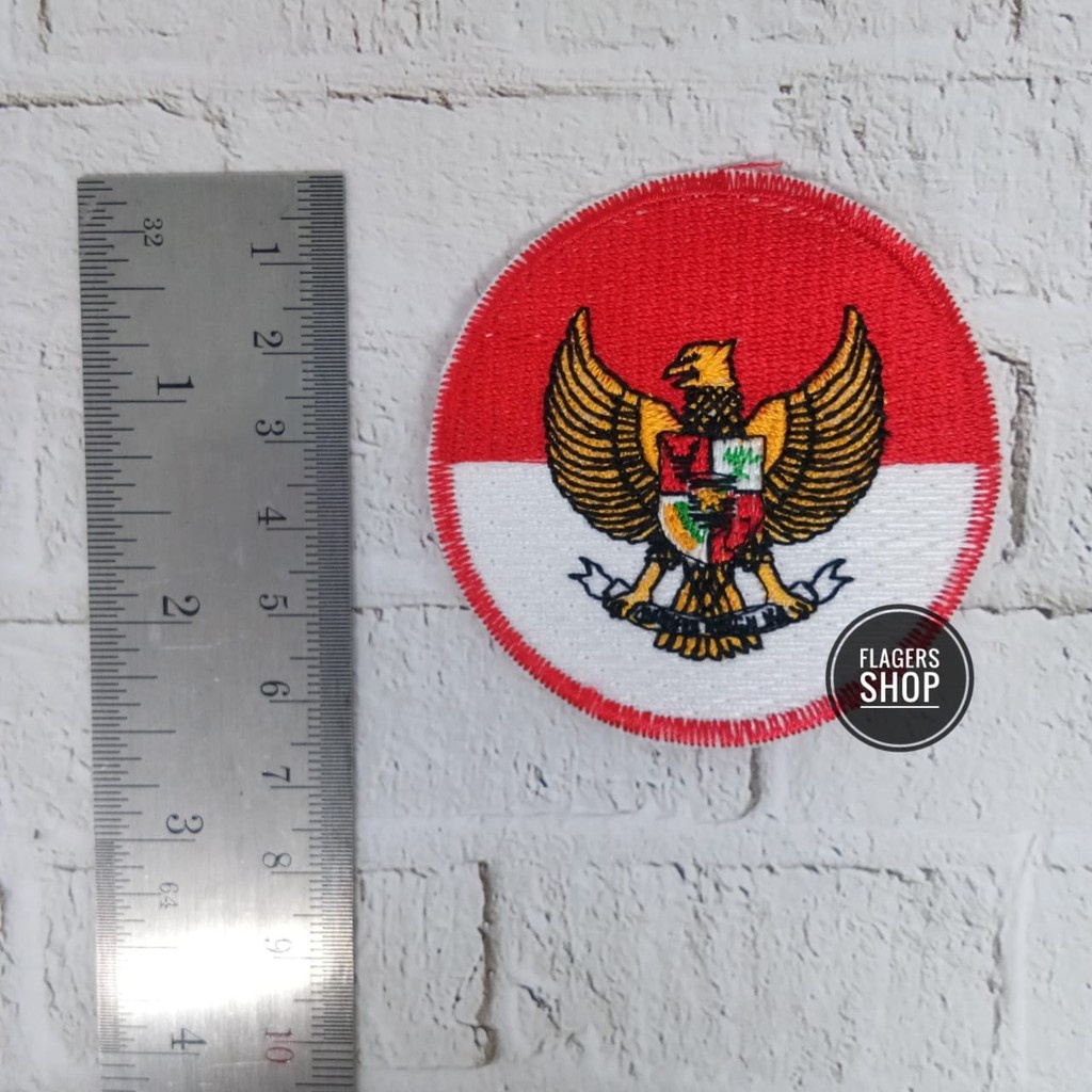 Jual Bordir Bedge Bet Bordir Garuda Merah Putih / Logo / Atribut ...