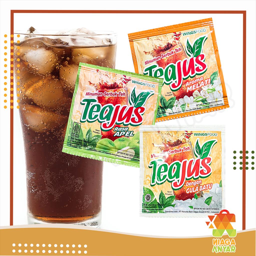 Jual Teajus Minuman Serbuk Teh Sachet Satuan Tea Jus Bubuk Instan Saset 1 Pcs Instant Powder 8242