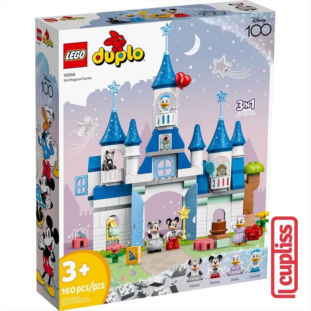 Jual LEGO Duplo 10998 3in1 Magical Castle Disney 100 | Shopee Indonesia