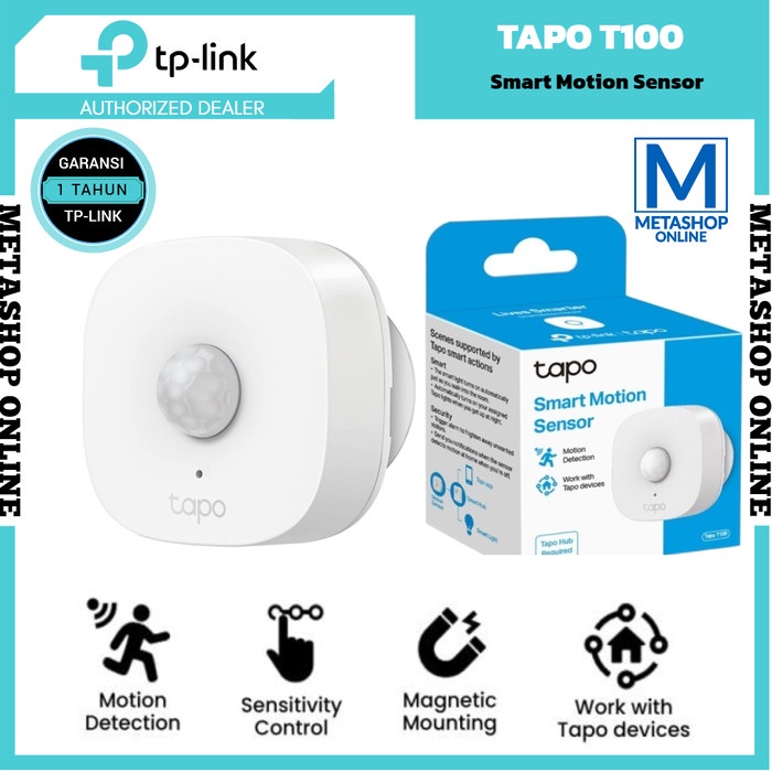 Jual TP-LINK Tapo T100 Smart Motion Detector Sensor Gerak TPLINK ...