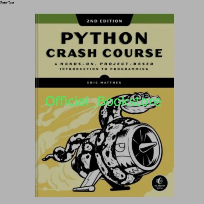 Jual Python Crash Course, 2nd Edition | Shopee Indonesia