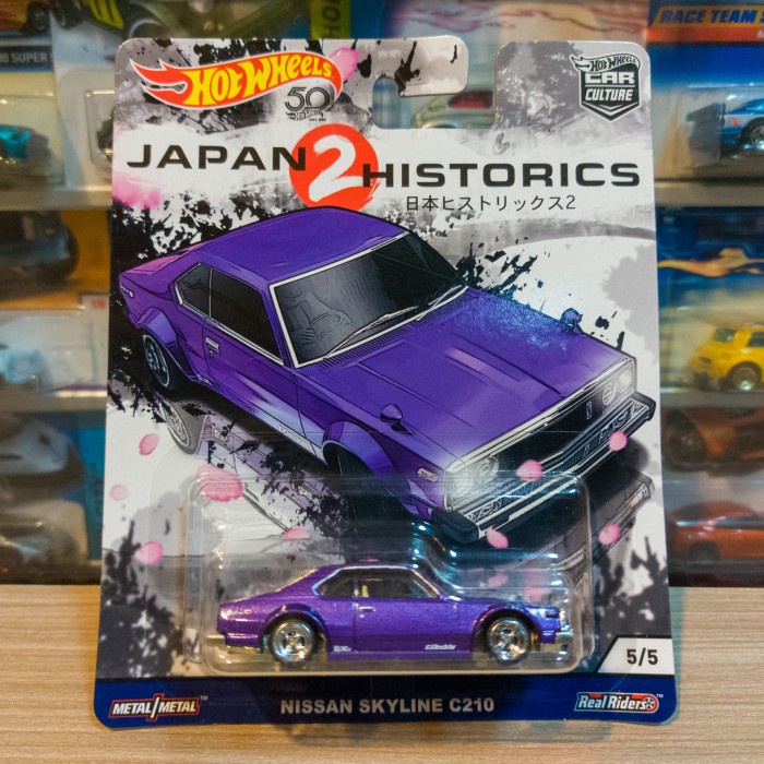 Jual Hot Wheels Nissan Skyline C210 Japan Historics 2 Shopee Indonesia 1500