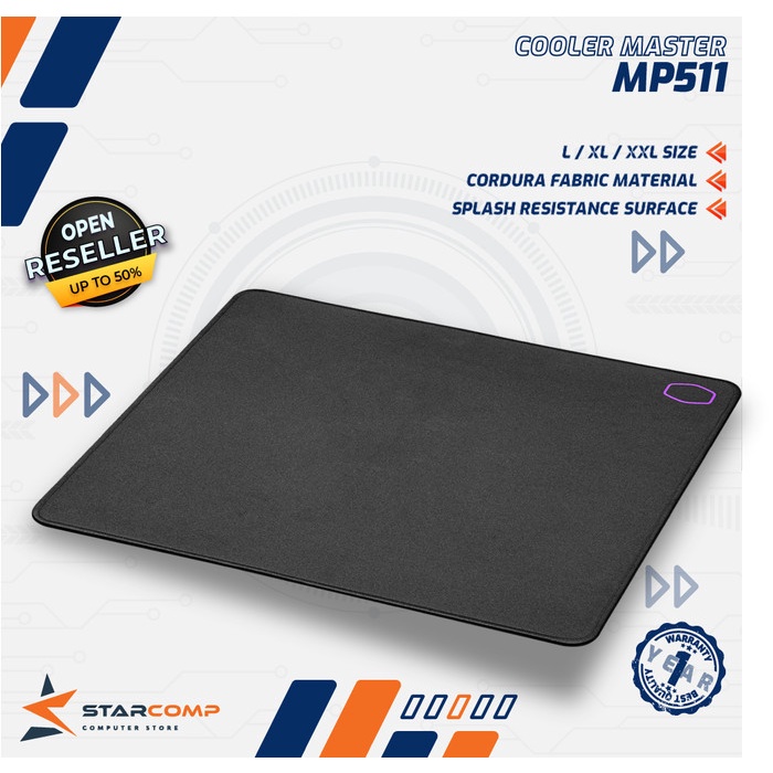 Jual Cooler Master Gaming Mousepad MP511 L / XL / XXL Cordura Fabric MP 511 Shopee Indonesia