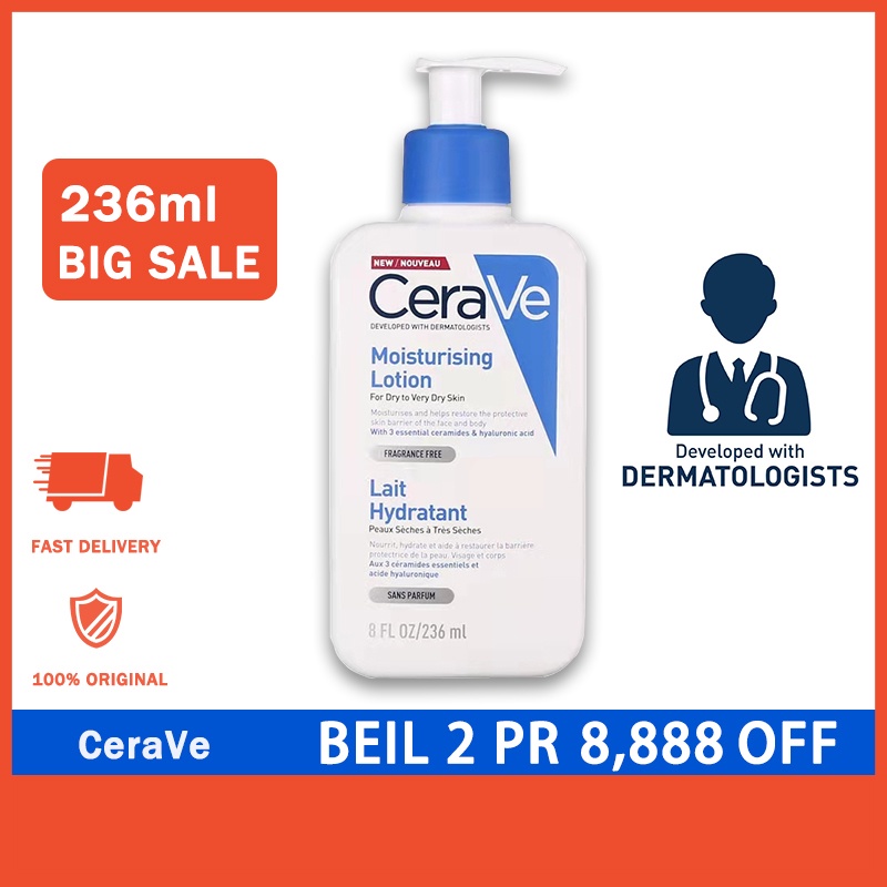 Jual 236ML CeraVe Moisturising Lotion 236ml CeraVe Moisturizer CeraVe