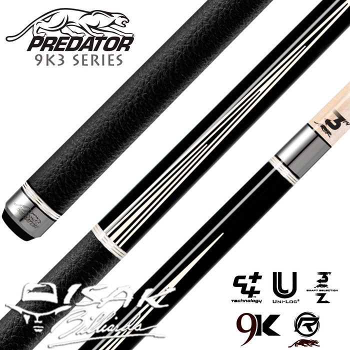 PREDATOR 9K ビリヤードキュー （314-3+Revo12.4付）（プレデター 