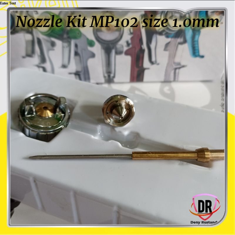Jual Nozzle Kit Set Spray Gun Auarita MP102 LVMP Cap Needle ORIGINAL ...