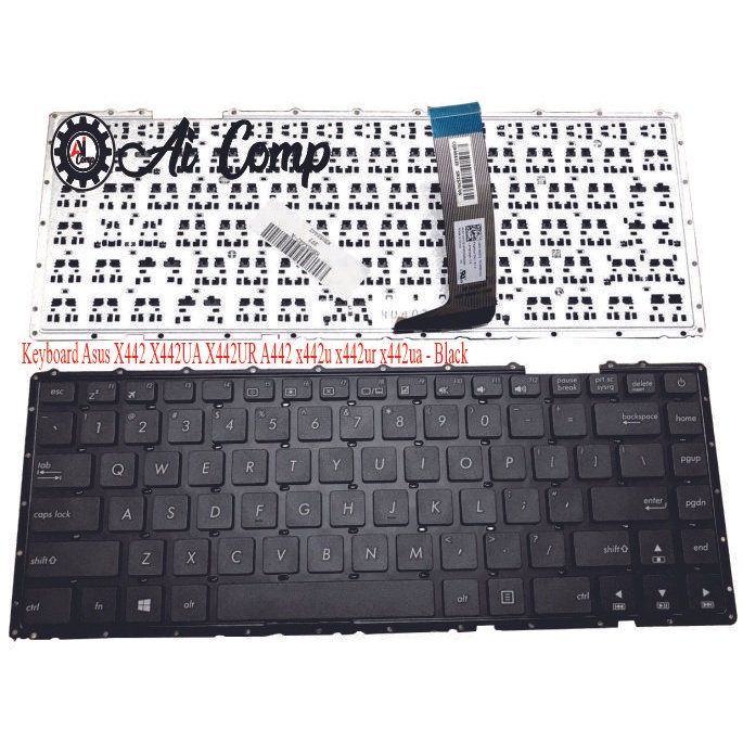 Jual Keyboard Laptop Asus A442 A442U X442 X442U Series Tombol Delete ...