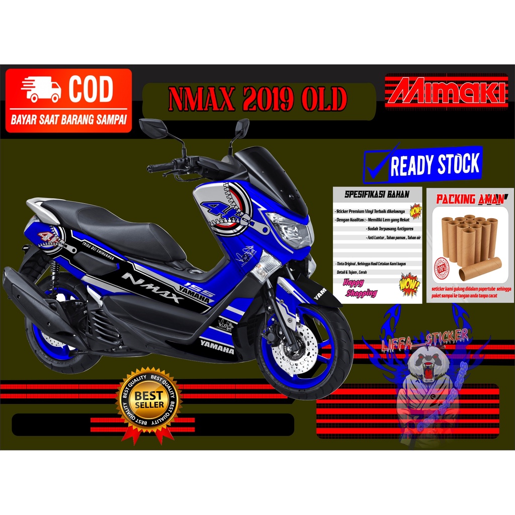 nmax 2019 biru