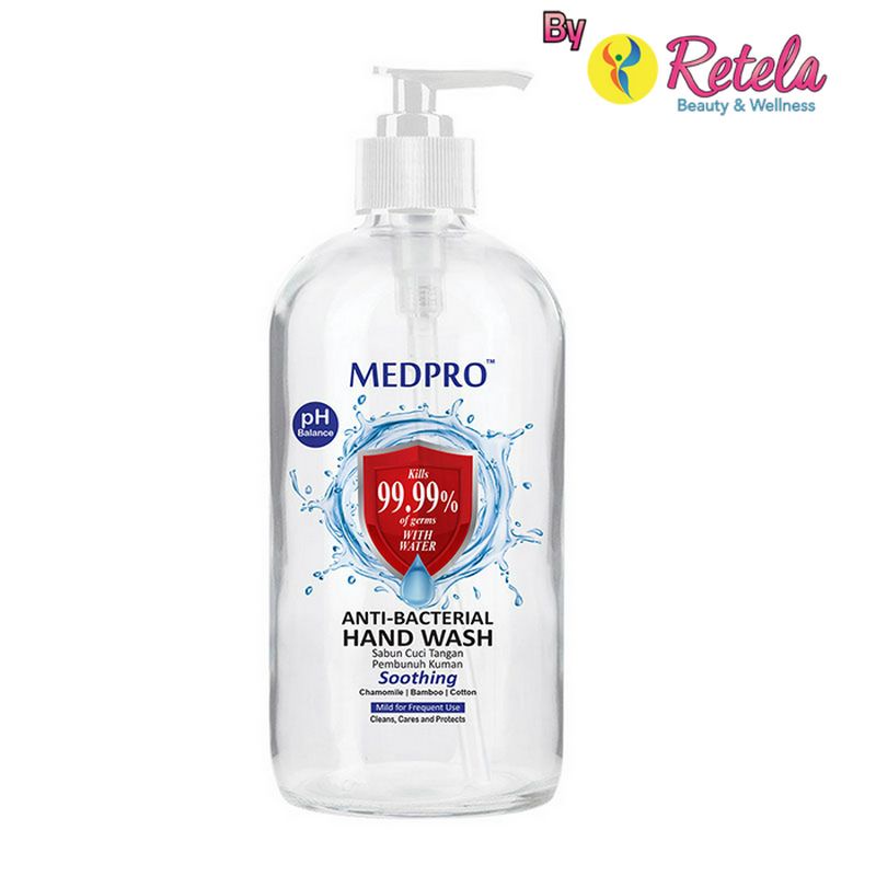 Jual Medpro Hand Wash Anti Bacterial 500ml | Shopee Indonesia