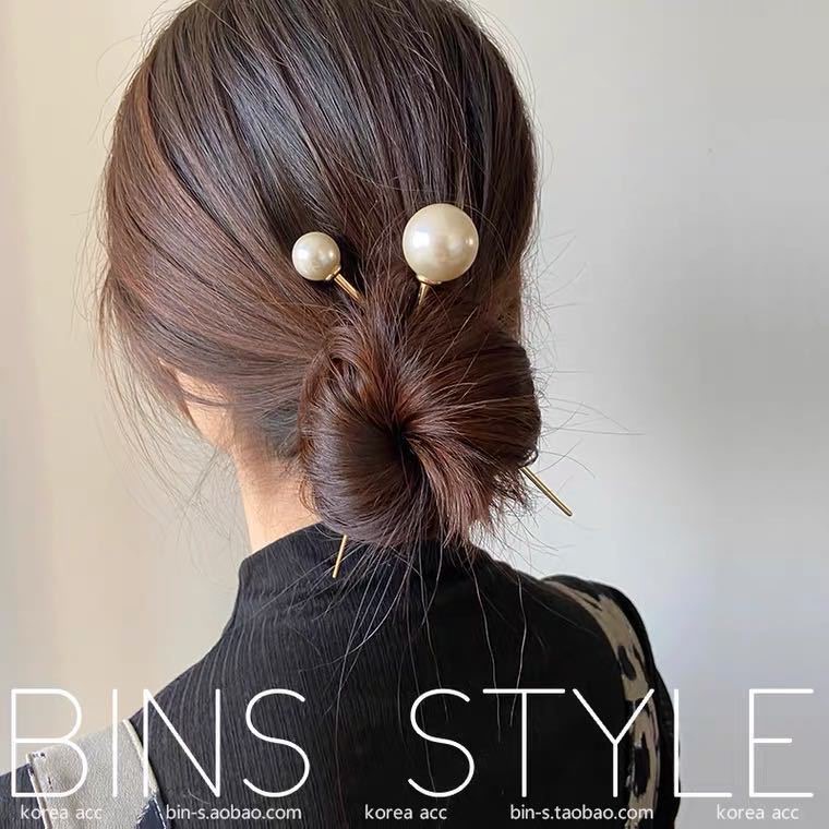 Jual Town Shell - Pearl Simple Tusukan Rambut Korea / Hiasan Rambut ...