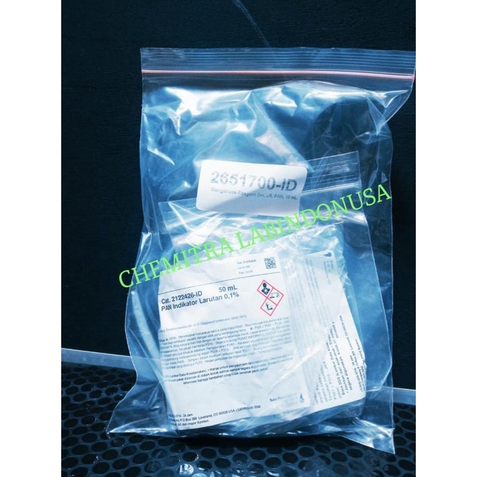 Jual HACH 2122426 PAN Indicator Solution, 0.1%, 50 mL SCDB | Shopee ...