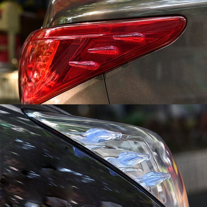 Jual 03 Car Spoiler Airflow Sticker for Hyundai Creta I10 I20 Duraflex ...