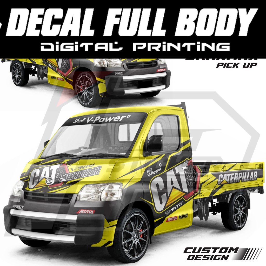 Jual Decal Sticker Daihatsu Grand Max Pickup Full Body Bebas Request Shopee Indonesia