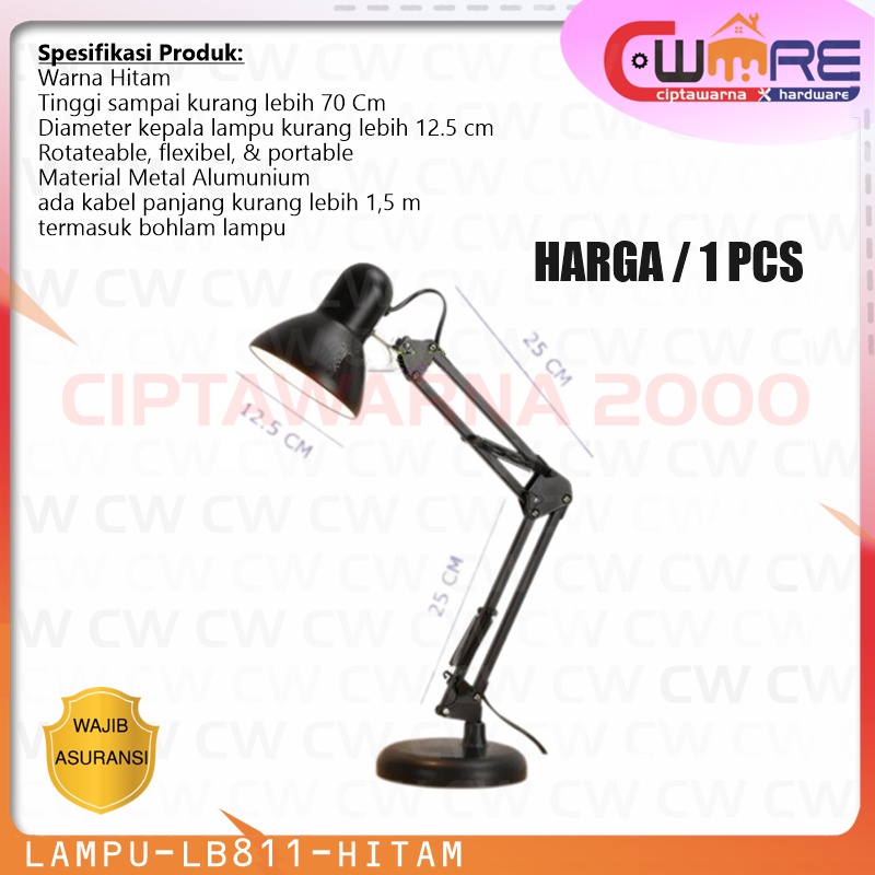 Jual Lampu Meja Belajar Lb 811 Arsitek Lampu Kerja Arsitek Duduk Dan