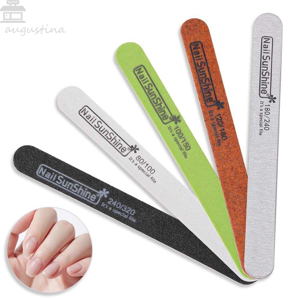 Jual Agustina Kikir Kuku Permukaan Profesional Pedicure Alat Nail Art Care Tools Smoothing Gel