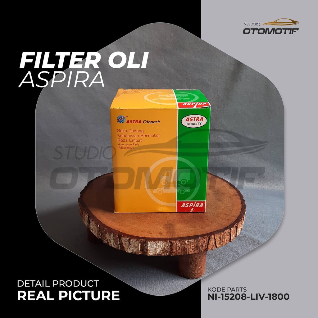 Jual ASPIRA FILTER OLI YAMAHA R25 NI-15208-LIV OIL FILTER | Shopee ...