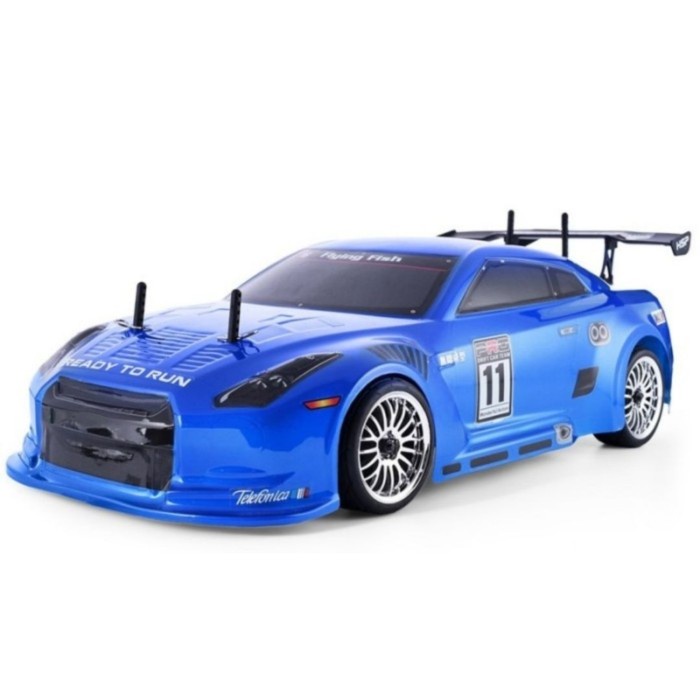 Aileron Arrière Métal Pour Voiture RC 1:10 - Tamiya TT-01, HSP, HPI