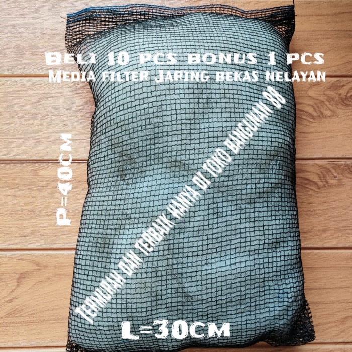 Jual Media Filter Jaring Bekas Nelayan Ukuran X Cm Bagus Shopee