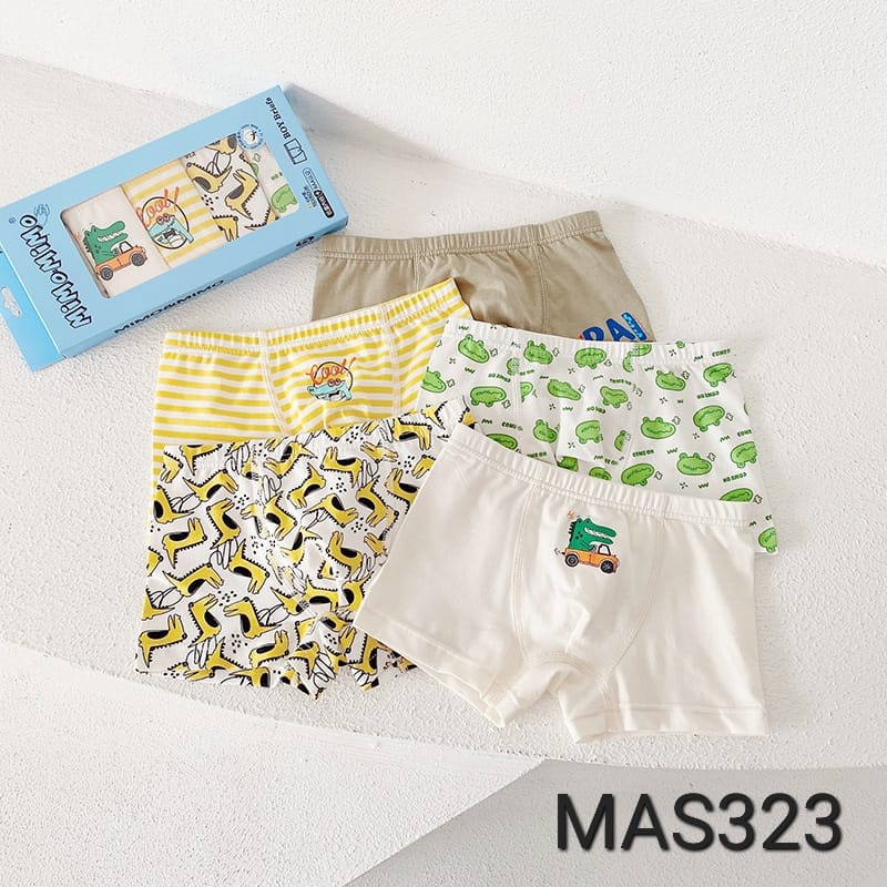 Jual (banyak motif) Celana dalam boxer anak cowok lucu monster