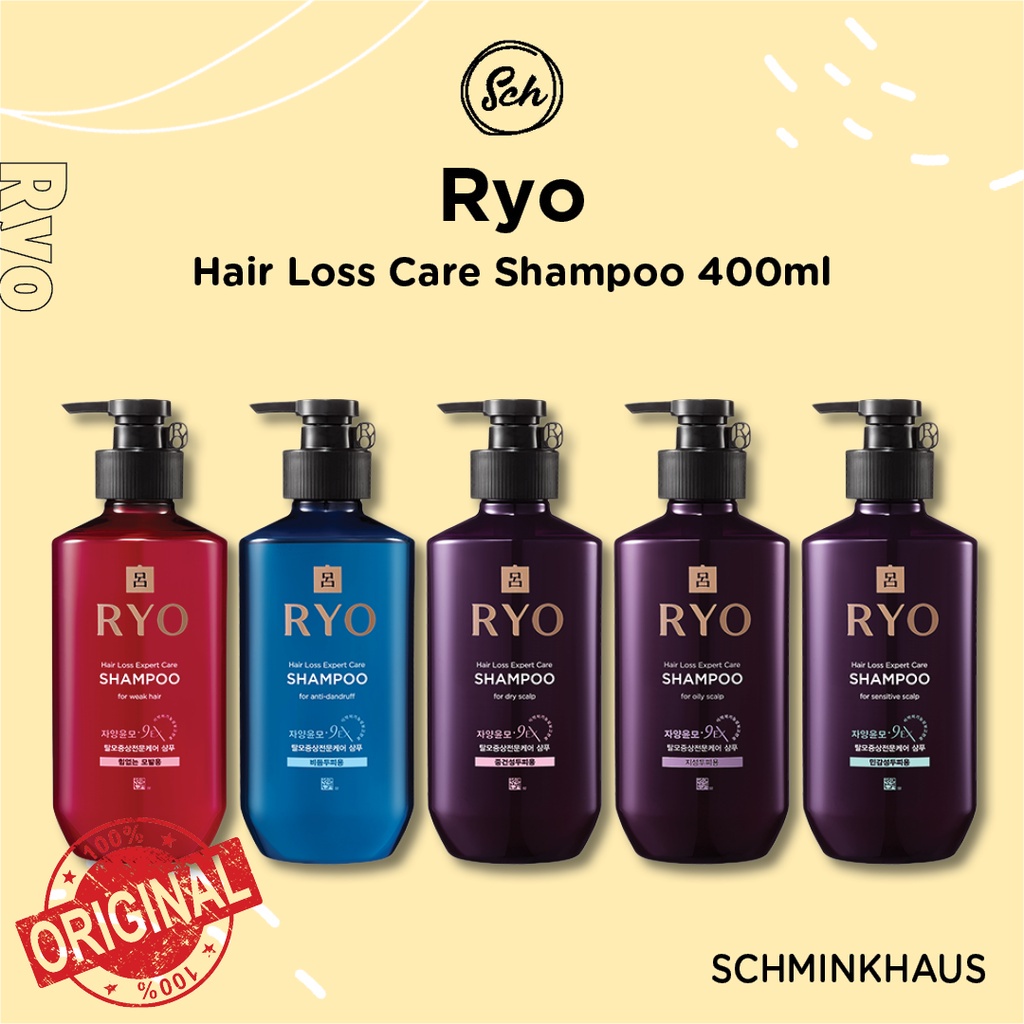 Jual GH43ED RYO Hair Loss Expert Care Shampoo 400ml /500ml ( Sensitive