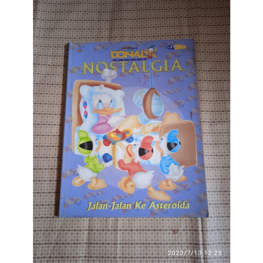 Jual Komik Donal Bebek Edisi Nostalgia Jalan Jalan Ke Asteroida