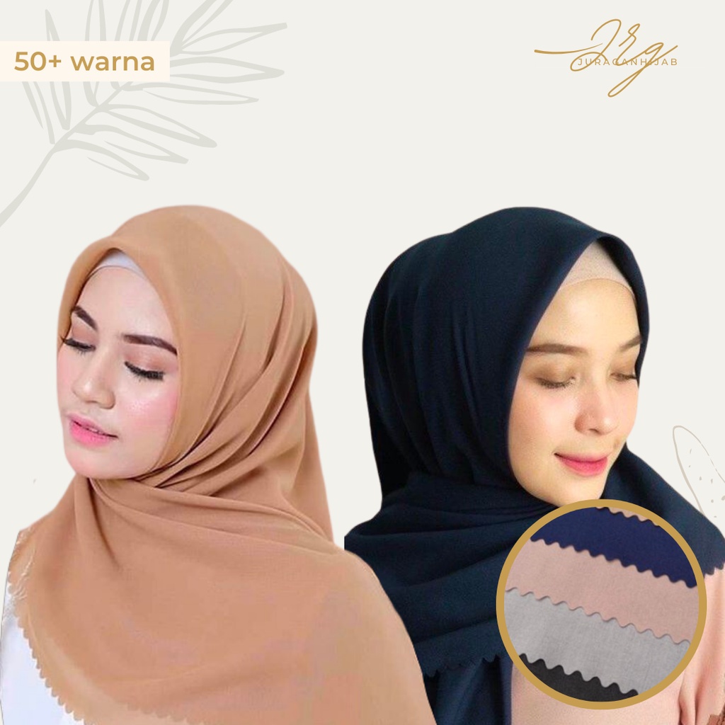 Jual TURUN HARGA JILBAB BELLA LASERCUT / HIJAB SEGI EMPAT BELLA