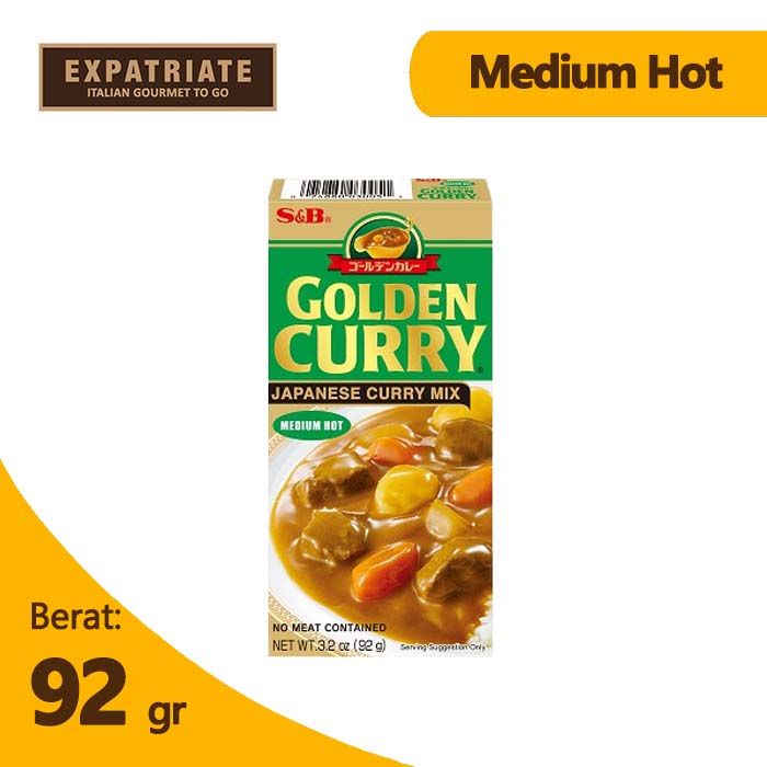 Jual S&B Golden Curry Japanese Curry Mix Sauce 92gr | Shopee Indonesia