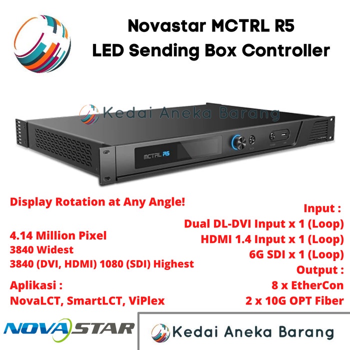 Jual Novastar MCTRLR5 MCTRL R5 LED Videotron Controller Sending Card ...