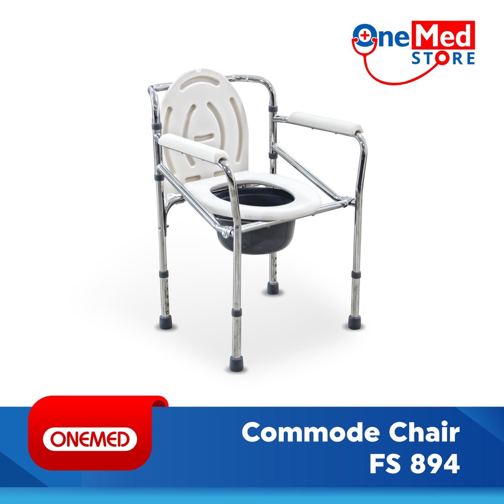 Jual ONEMED Kursi BAB Commode Chair Deluxe FS894 OOF | Shopee Indonesia