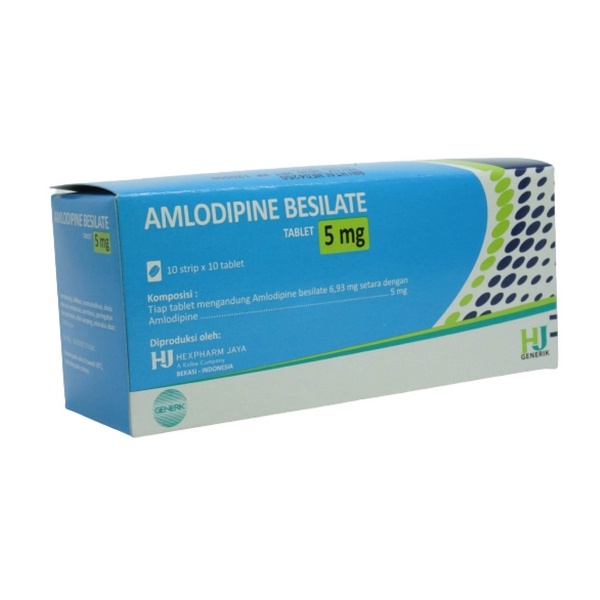 Jual Amlodipine Mg Strip Tablet Shopee Indonesia