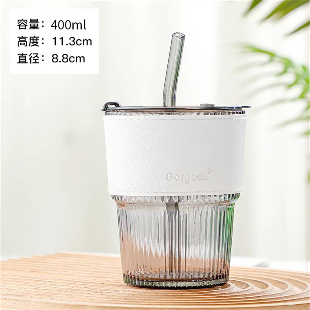 Jual Ng Gelas Kaca Tumbler Aesthetic Gelas Sedotan Minum Kaca Transparan Shopee Indonesia 0895