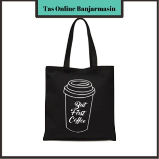 Jual FS - No.Label Coffee Tas Tote Bag Wanita di Seller NO.LABEL -  Kembangan Selatan, Kota Jakarta Barat