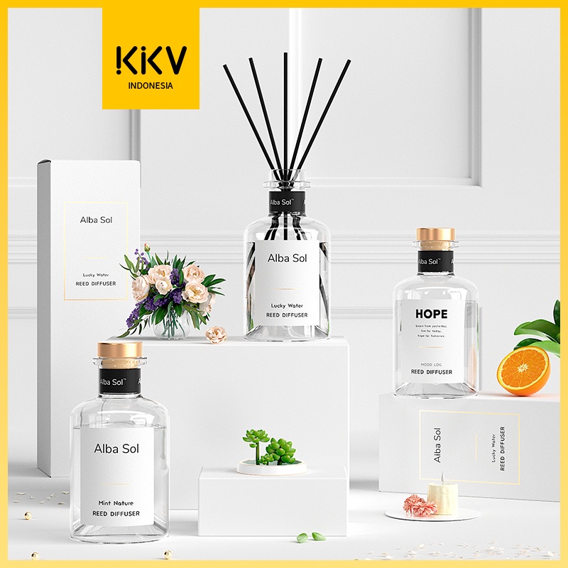 Jual QV54RS KKV - Alba Sol Reed Diffuser Lucky Water / Nature Seed ...