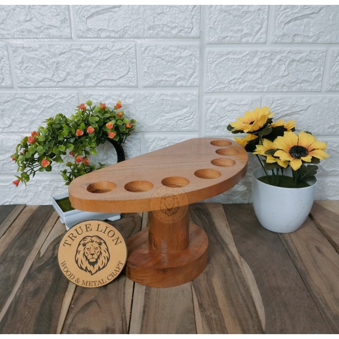 Jual RAK DISPLAY ICE CREAM CONE STAND HOLDER ICE CREAM 7 LUBANG ...