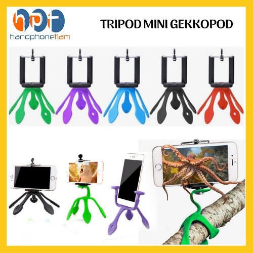 Jual [HPT] Gekko Pod - Gekkopod - Flexible Pod - Flexible Mini Tripod ...