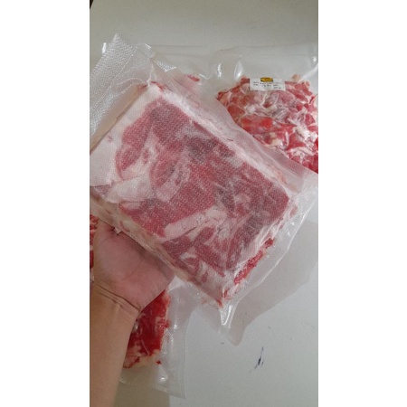 Jual Daging Sapi Daging Slice Beef Slice Mix Wagyu 50CL Wagyu Trimming ...