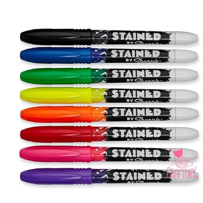 Jual Sharpie Fabric Marker / Stained Permanent Marker / STAINED SHARPIE ...