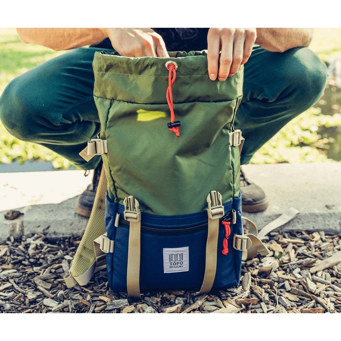 Jual Tas Ransel Laptop Topo Designs Rover Pack ORIGINAL Olive Navy ...
