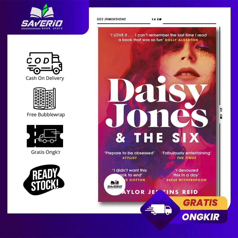 Jual Daisy Jones and The Six by Taylor Jenkins Reid Shopee Indonesia