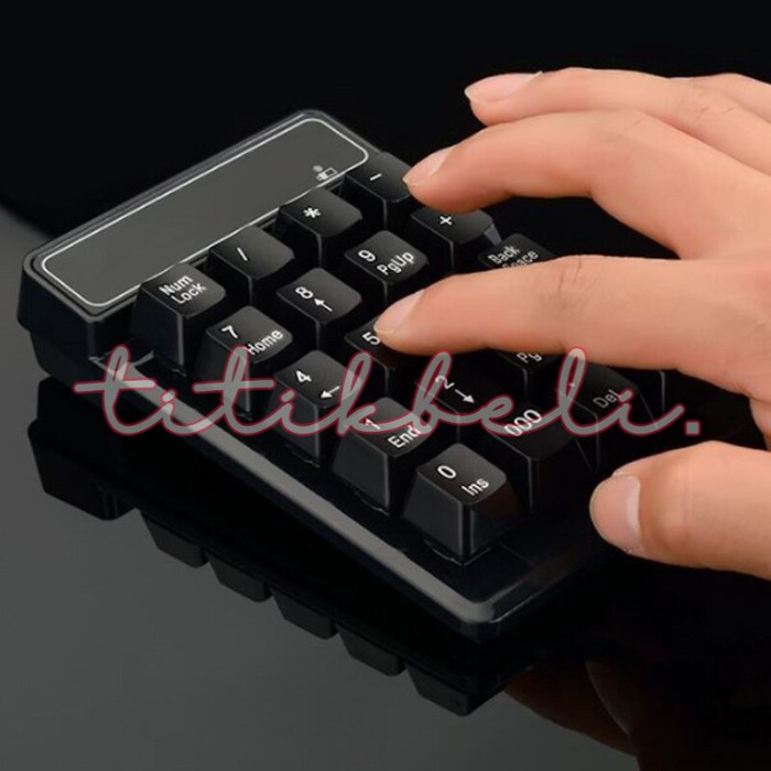 Jual Mechanical Game Numeric Keypad Numpad USB 2.0 Black Switch ...