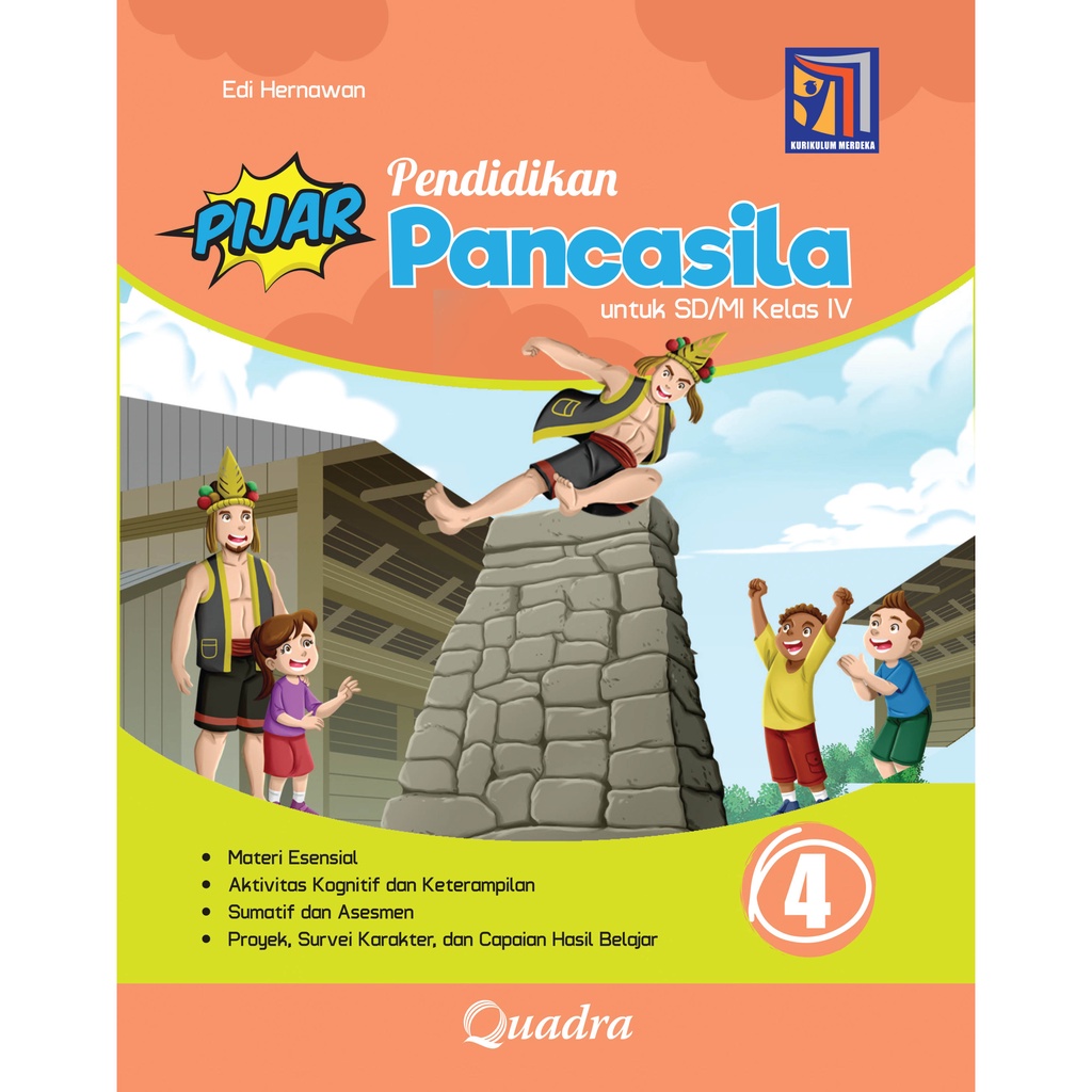 Jual BUKU PIJAR PENDIDIKAN PANCASILA SD KELAS 4 KURIKULUM MERDEKA ...
